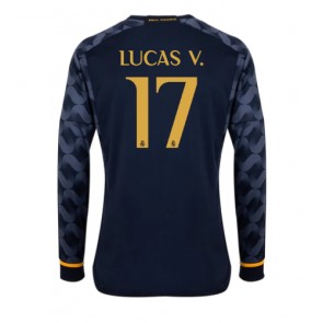 Real Madrid Lucas Vazquez #17 Udebanetrøje 2023-24 Lange ærmer
